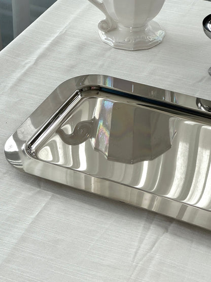 Silver plated dish