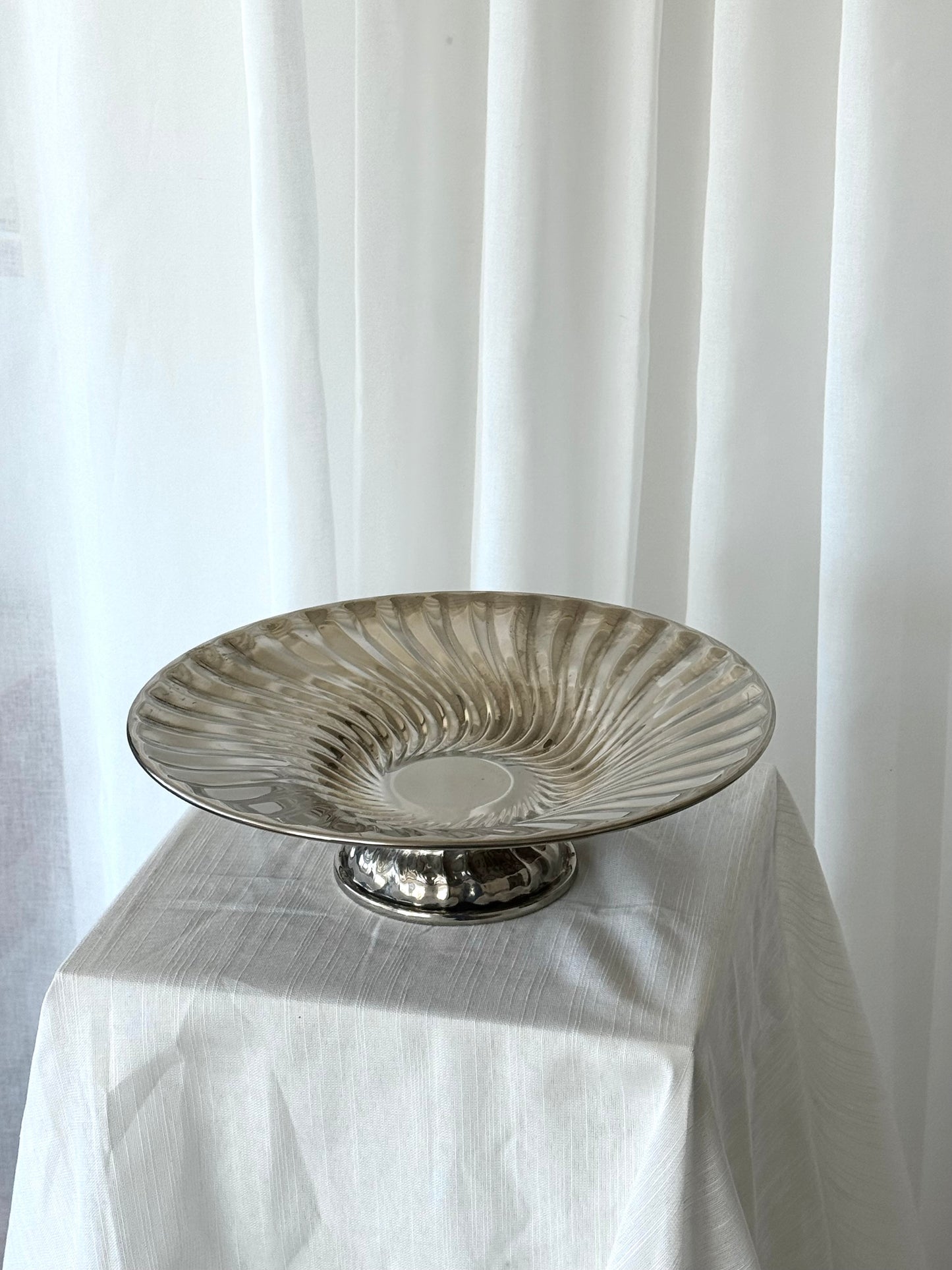 Silver plated stand