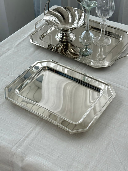 Silver plated dish