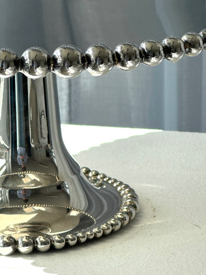 Silver plated stand