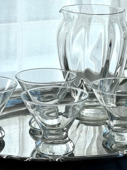 Chunky cocktail glasses