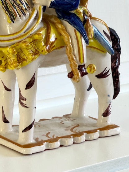 Handmade ceramic candleholder