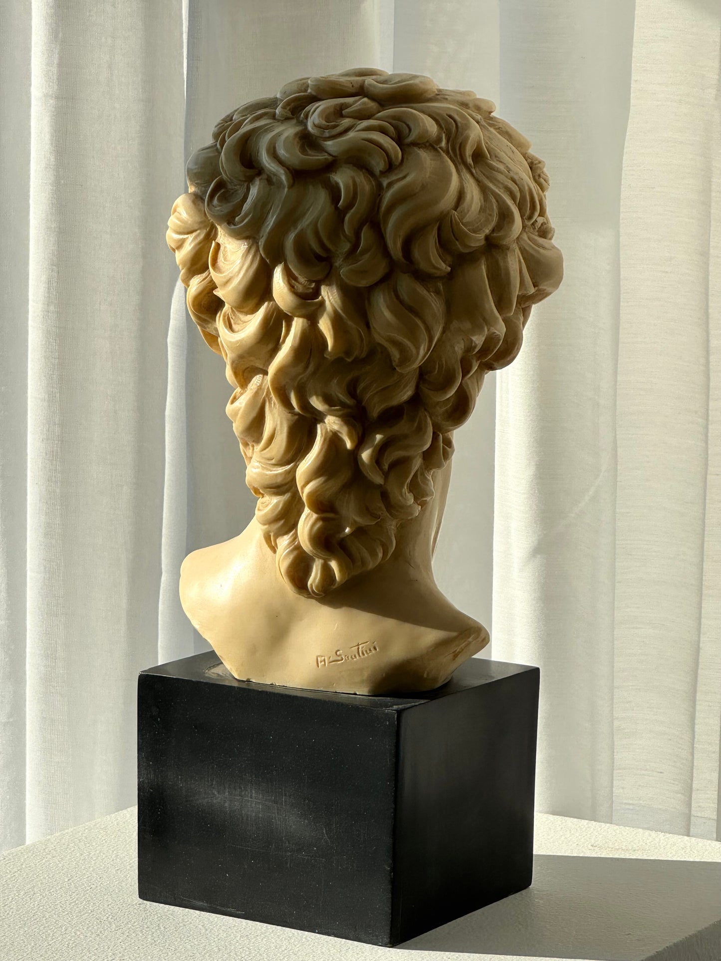 Signed David bust