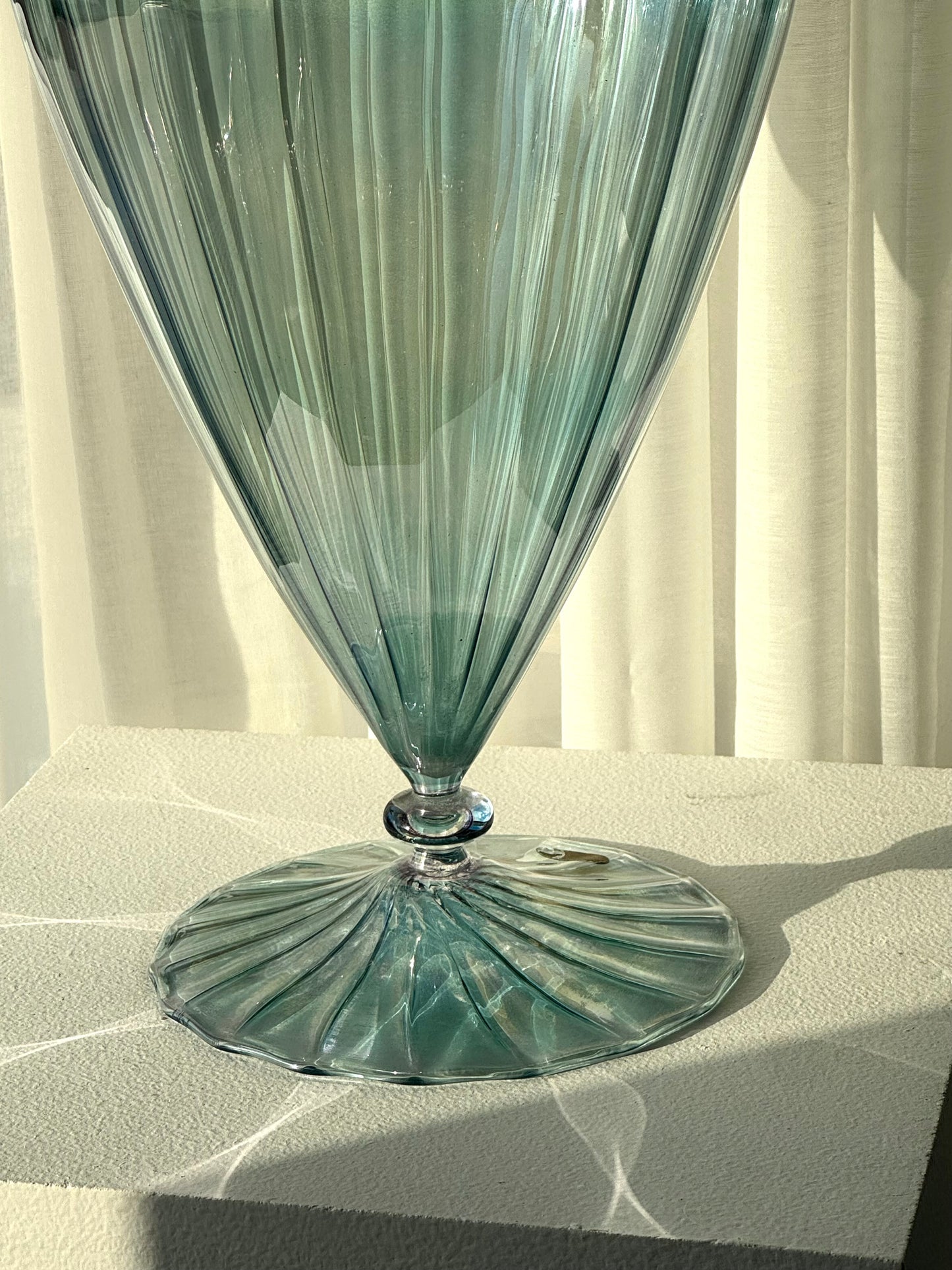 Handmade tall vase