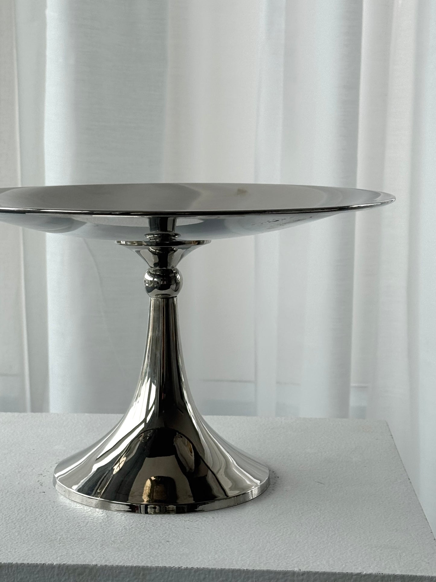 Silver plated stand