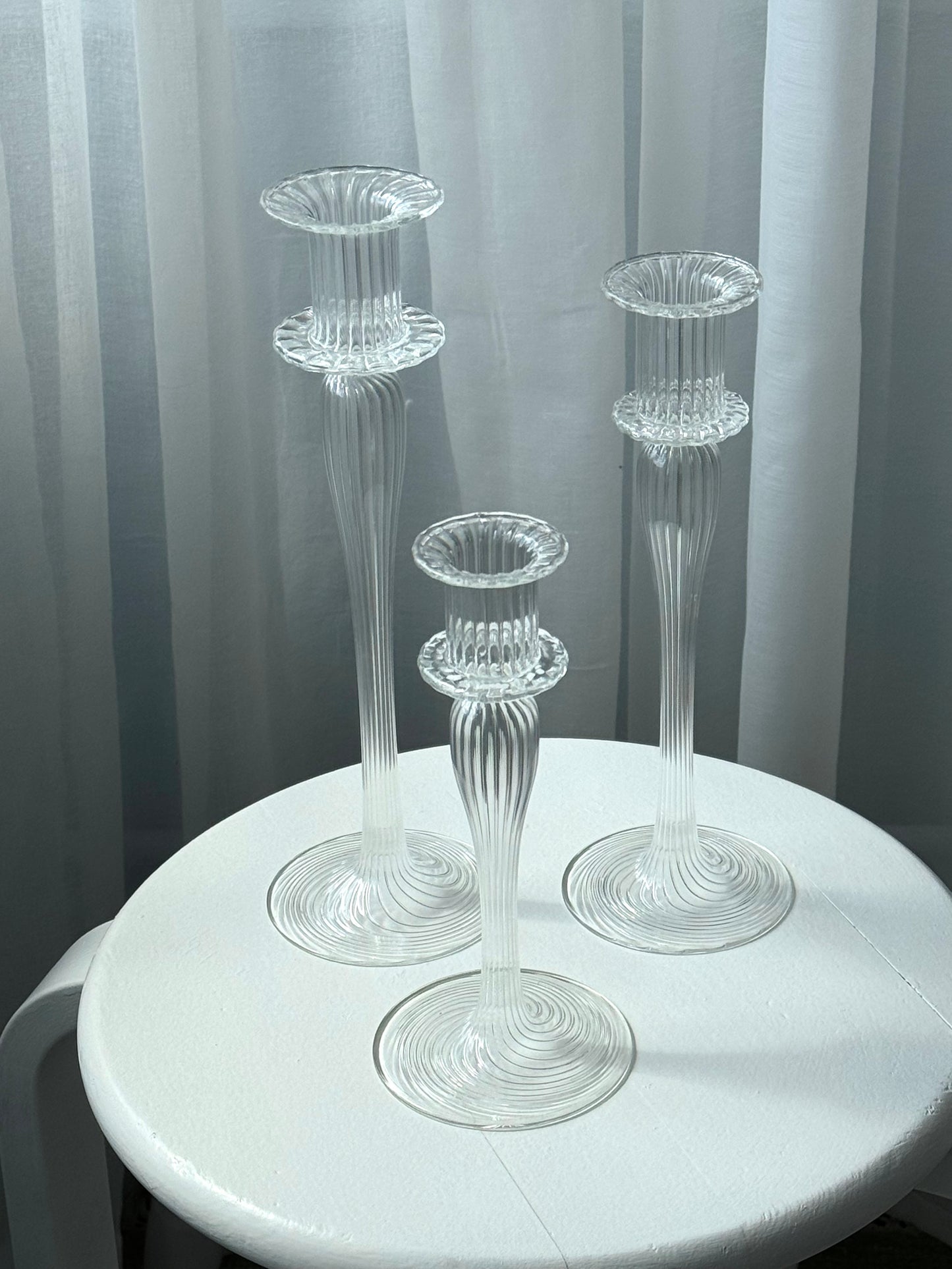Murano candleholders