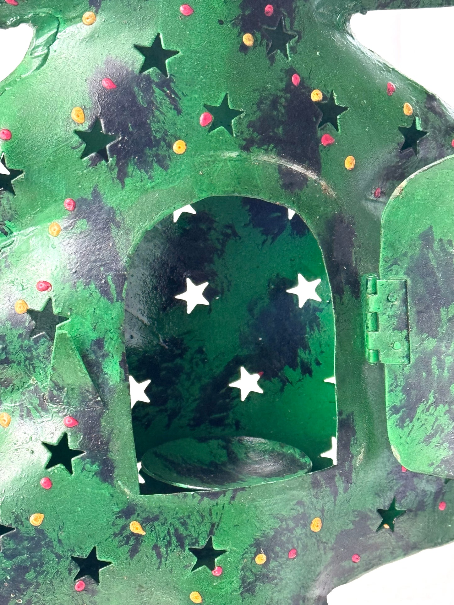 Christmas tree candle holder