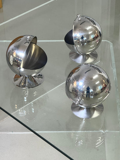 Inox snack/sugar bowl