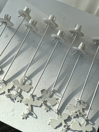 Christmas tree candle holders