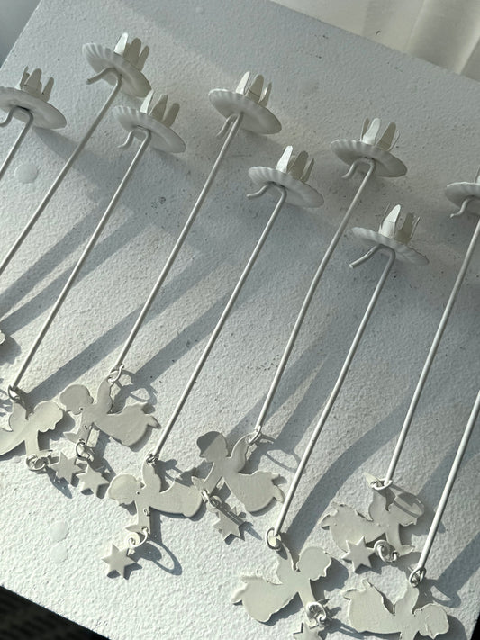 Christmas tree candle holders