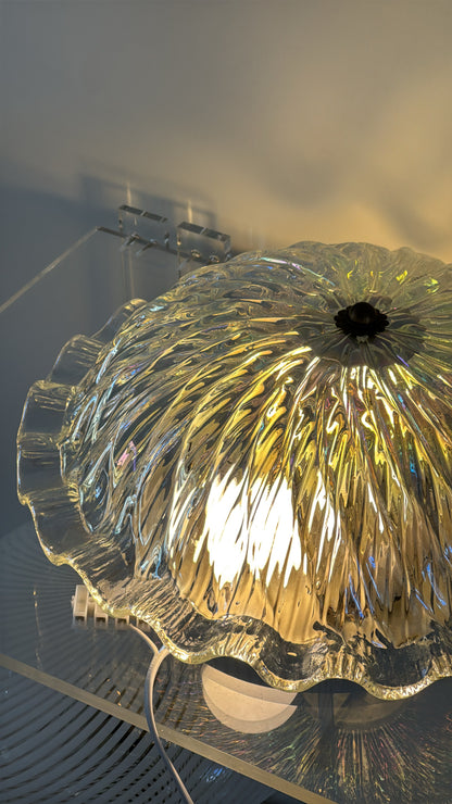Iridescent Murano lamp