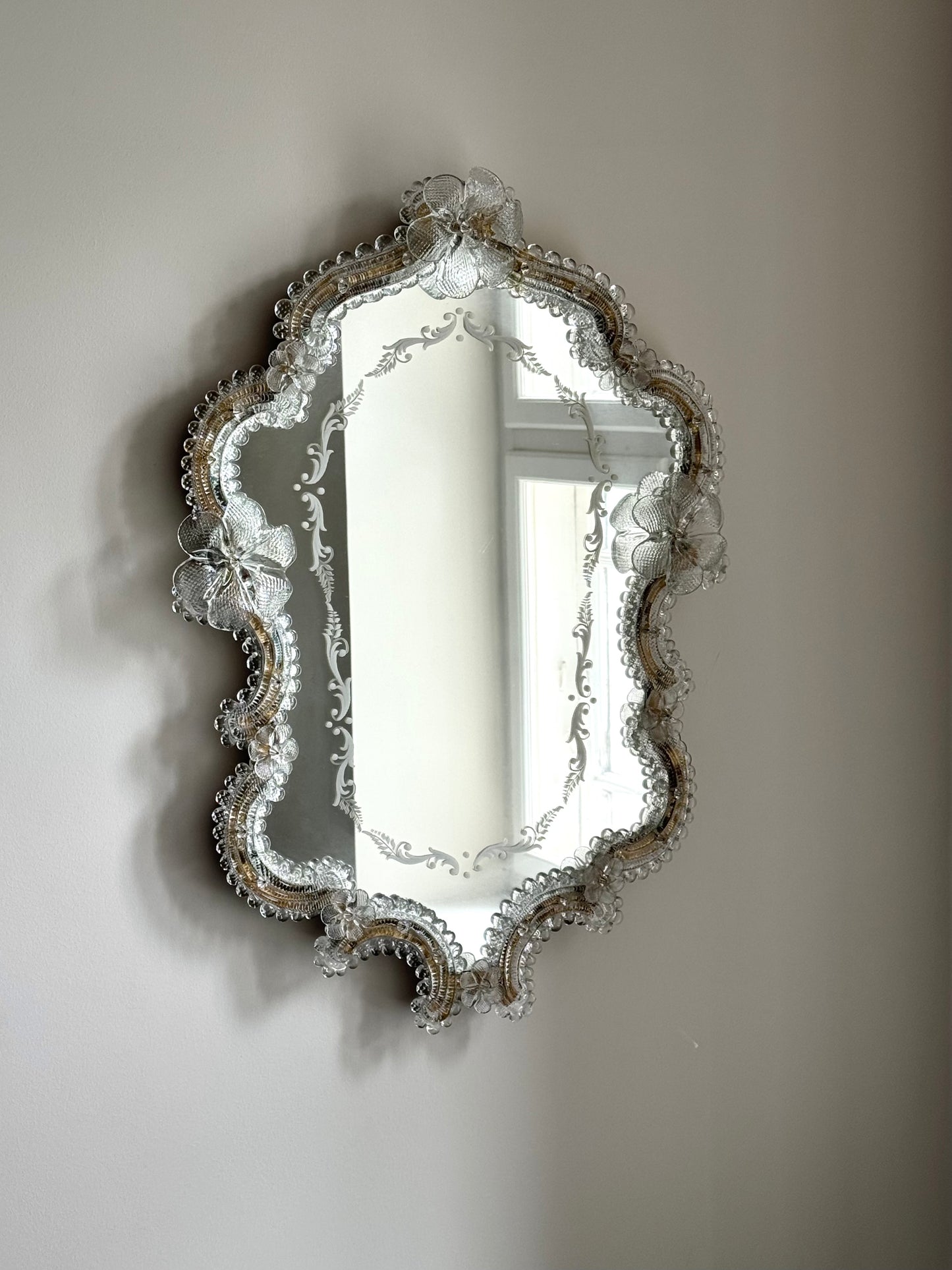 Vintage Murano mirror