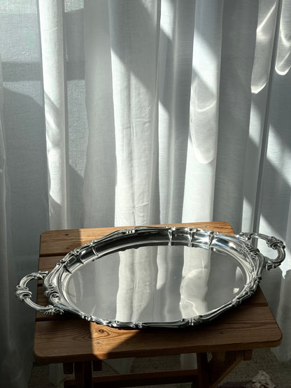 Oval Italian tray