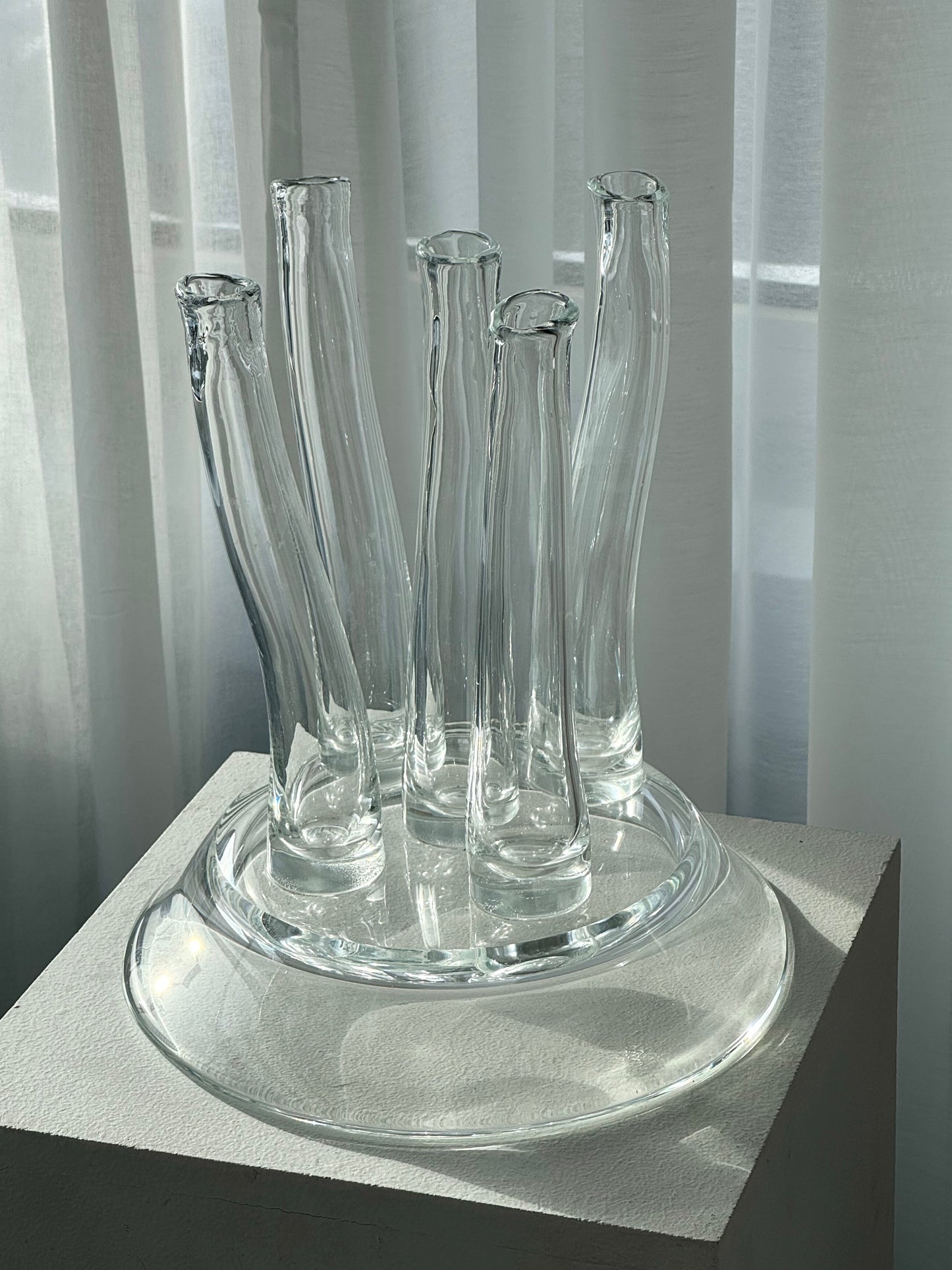 Italian glass vase