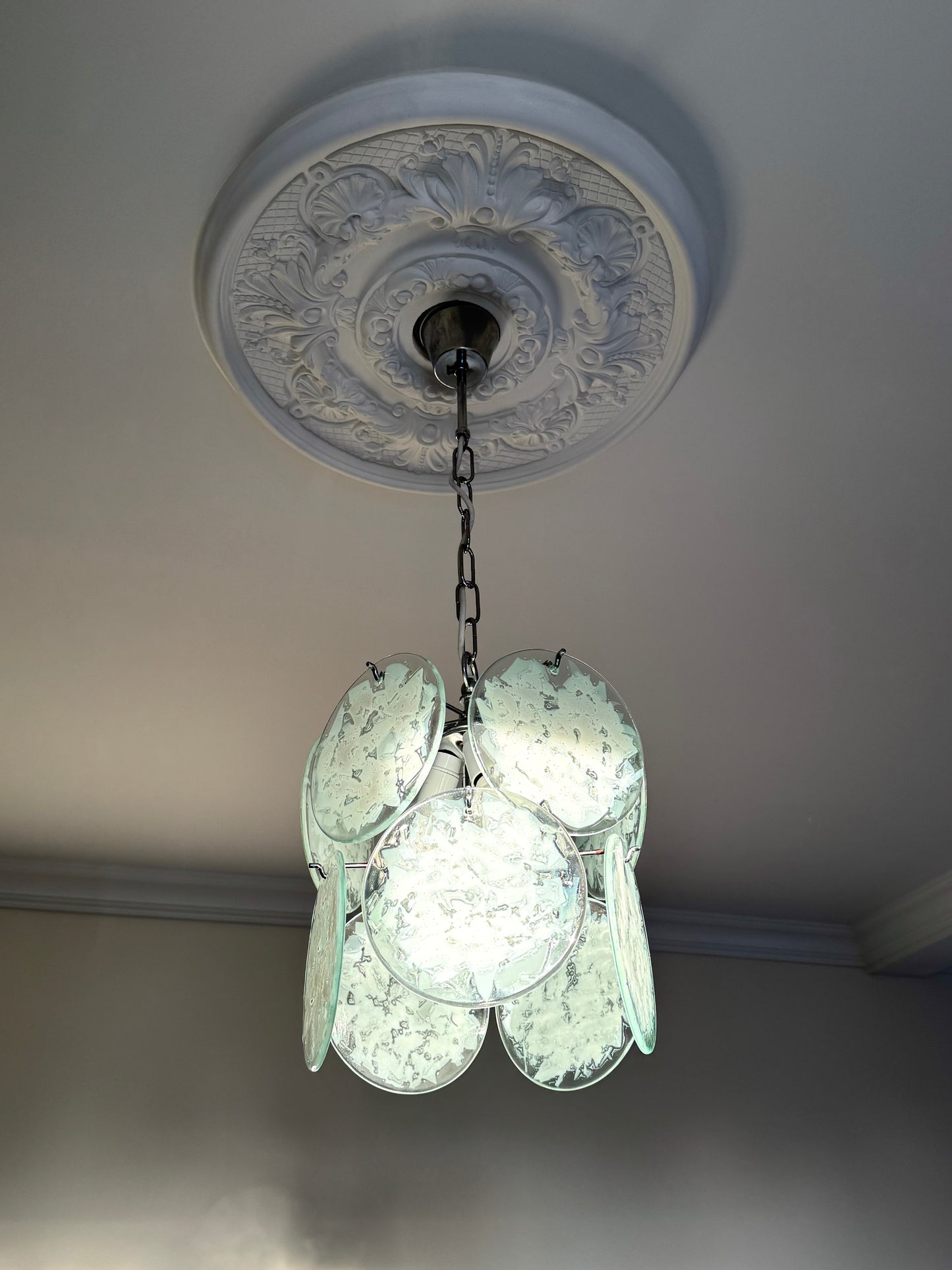 Murano Disc chandelier