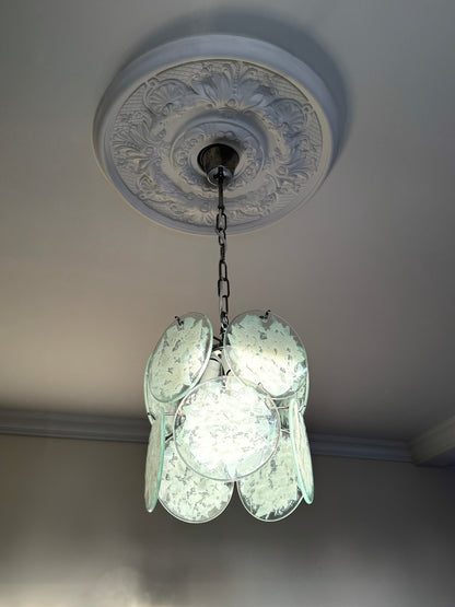 Murano Disc chandelier
