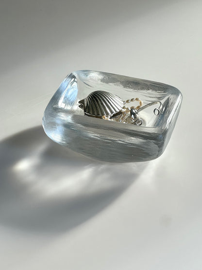Orrefors glass bowl