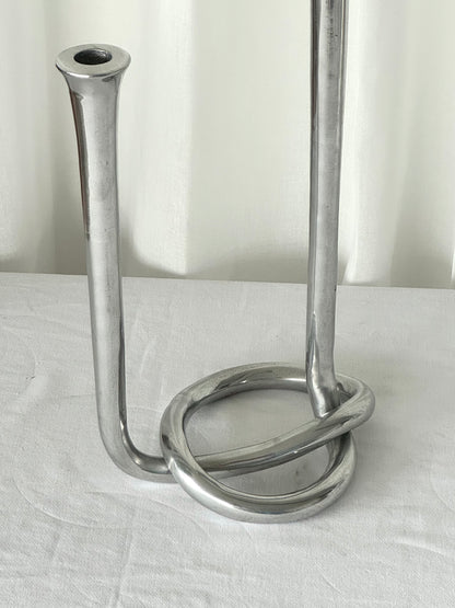Aluminium candleholder