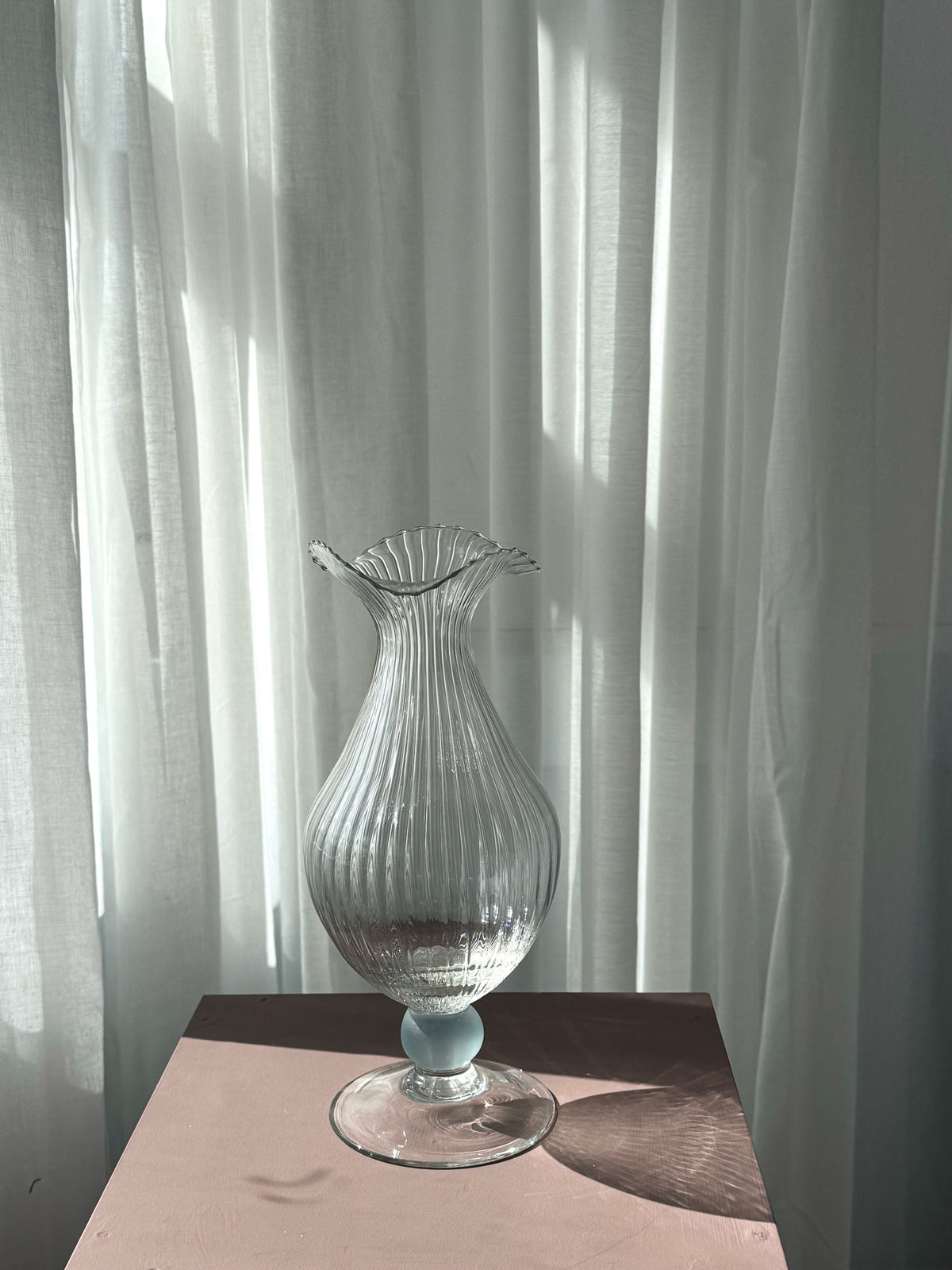 Murano glass vase