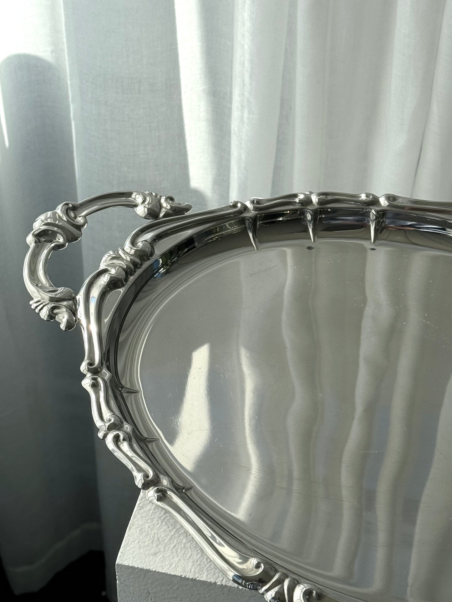 Oval Italian tray