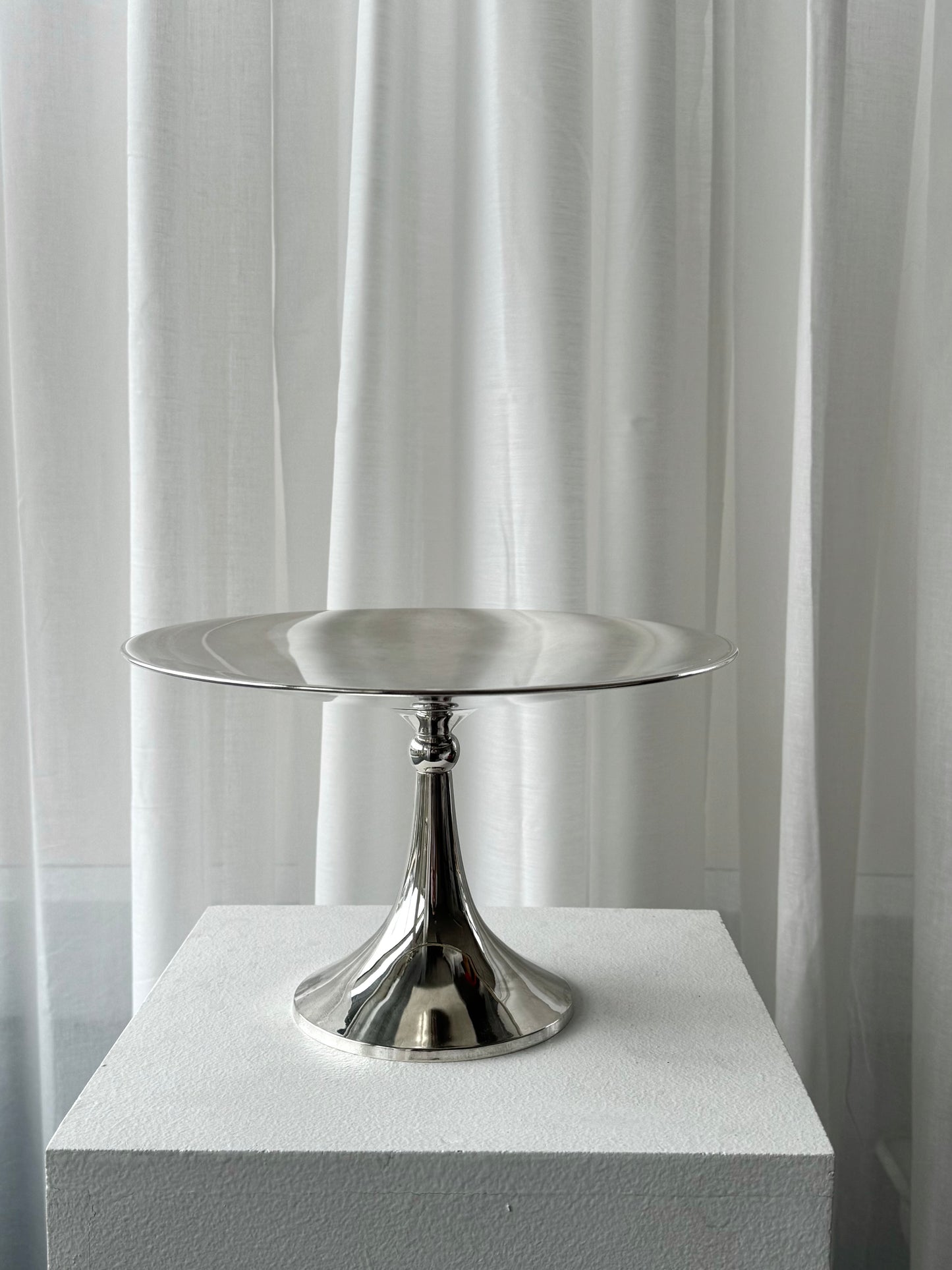 Silver plated stand