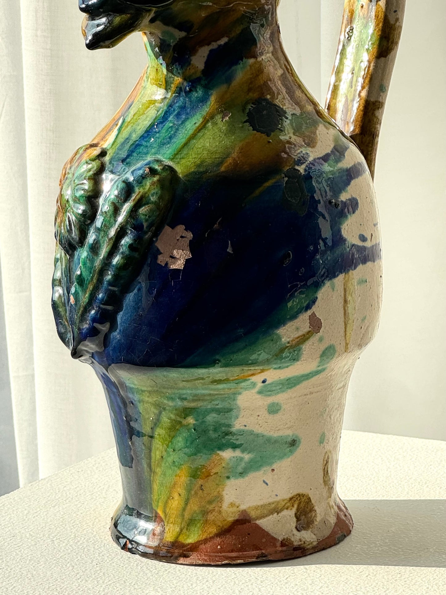 Handmade sculptural vase