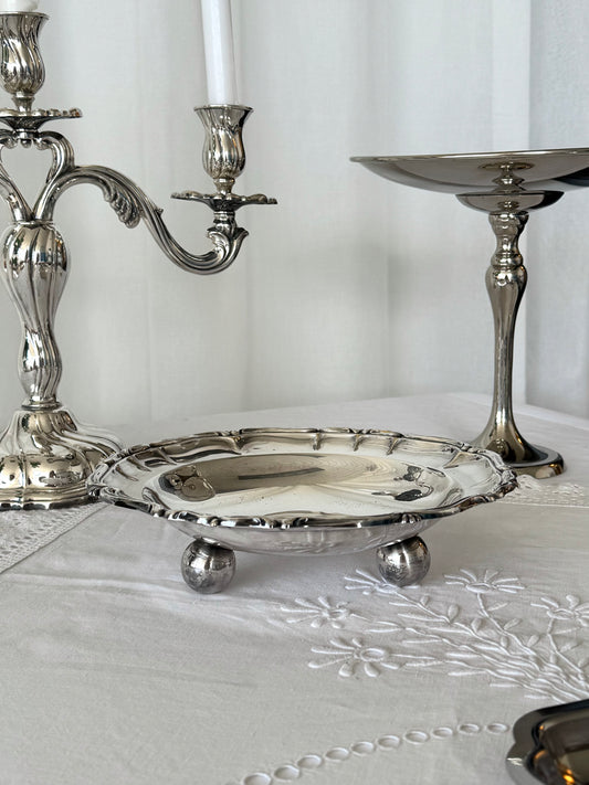 Silver plated bowl