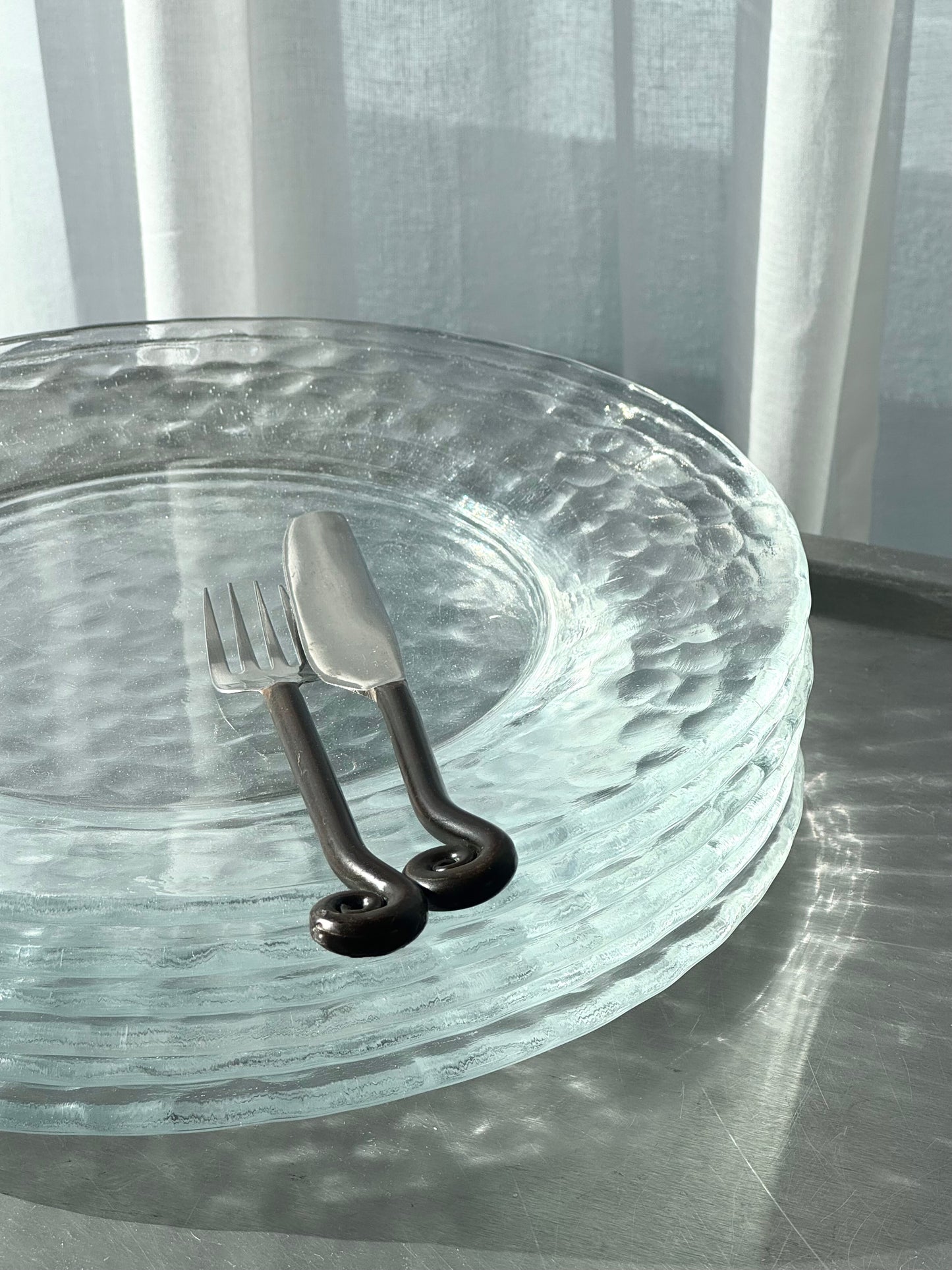 Heavy glass plates