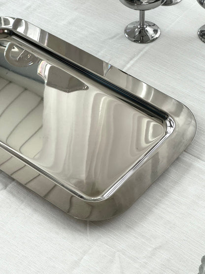 Silver plated dish