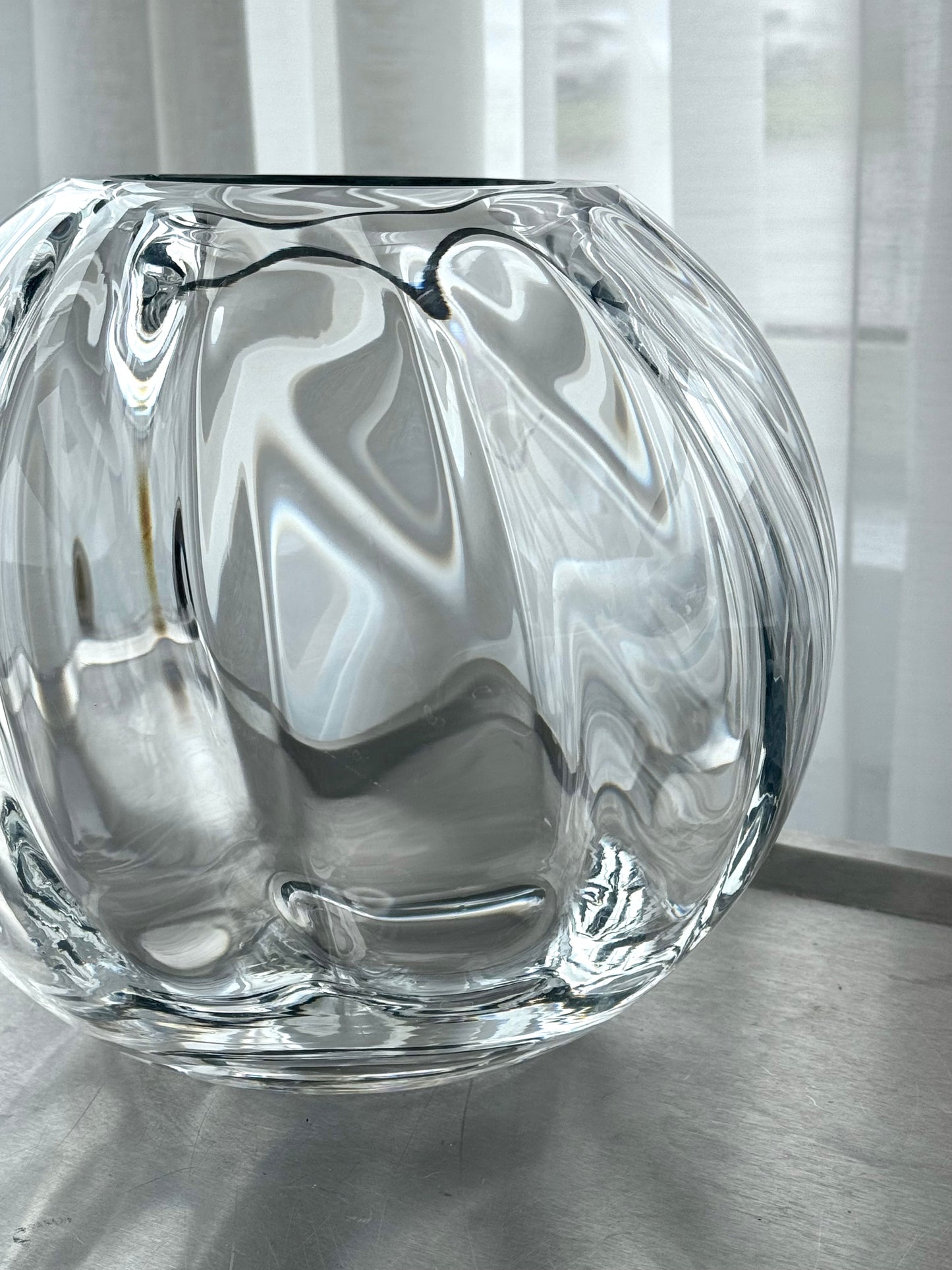 Heavy handmade vase