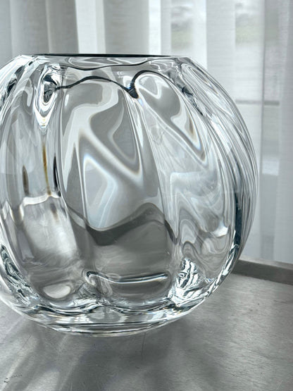 Heavy handmade vase