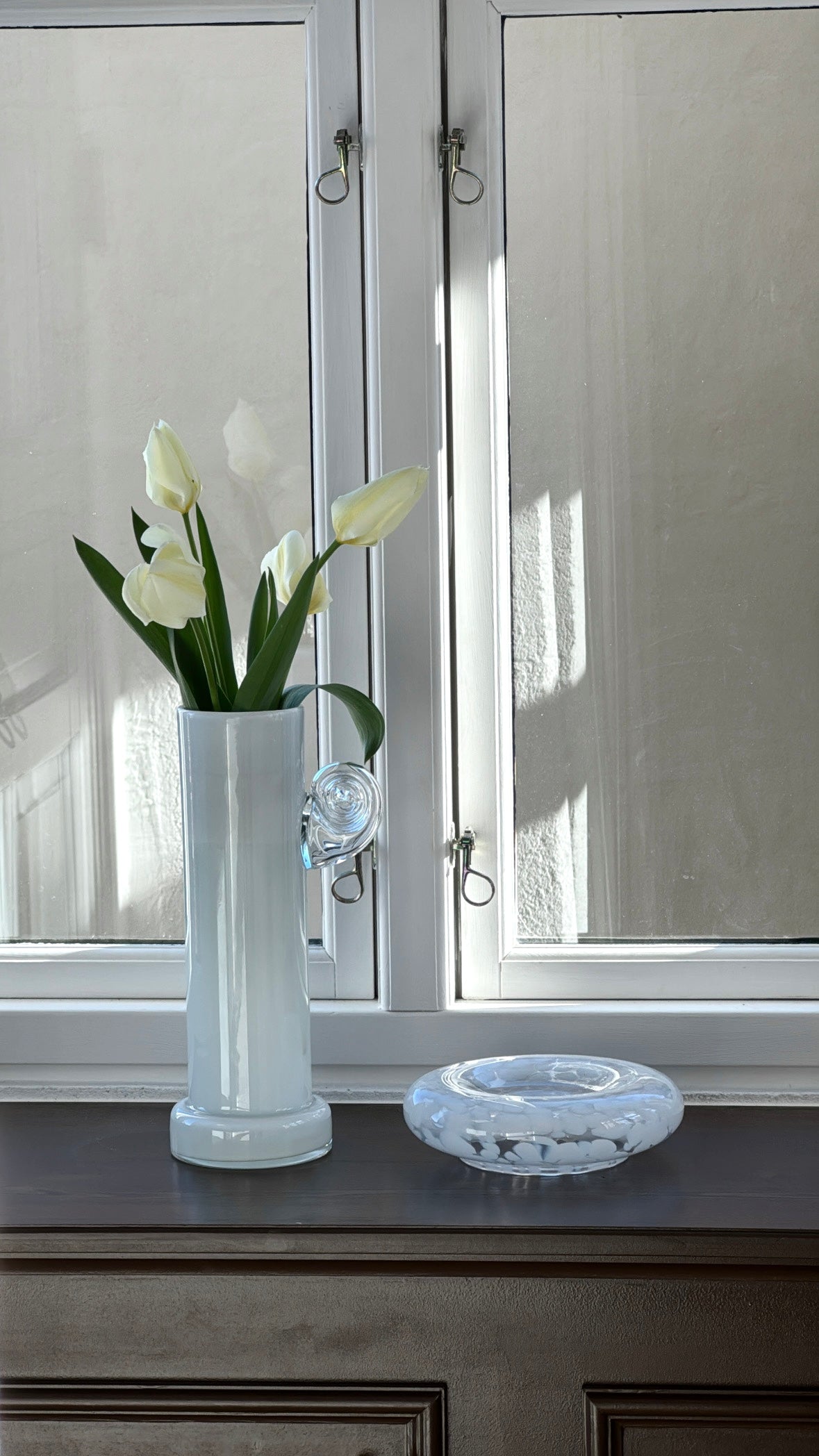Italian glass vase