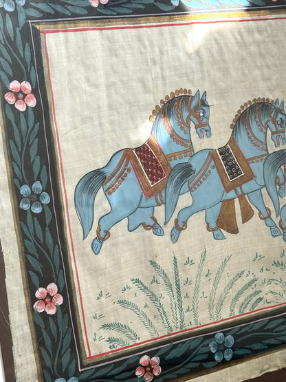 Framed horses