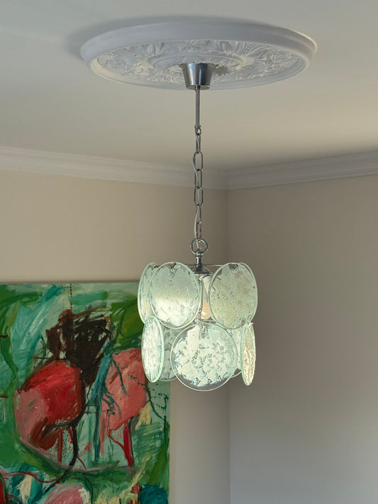 Murano Disc chandelier
