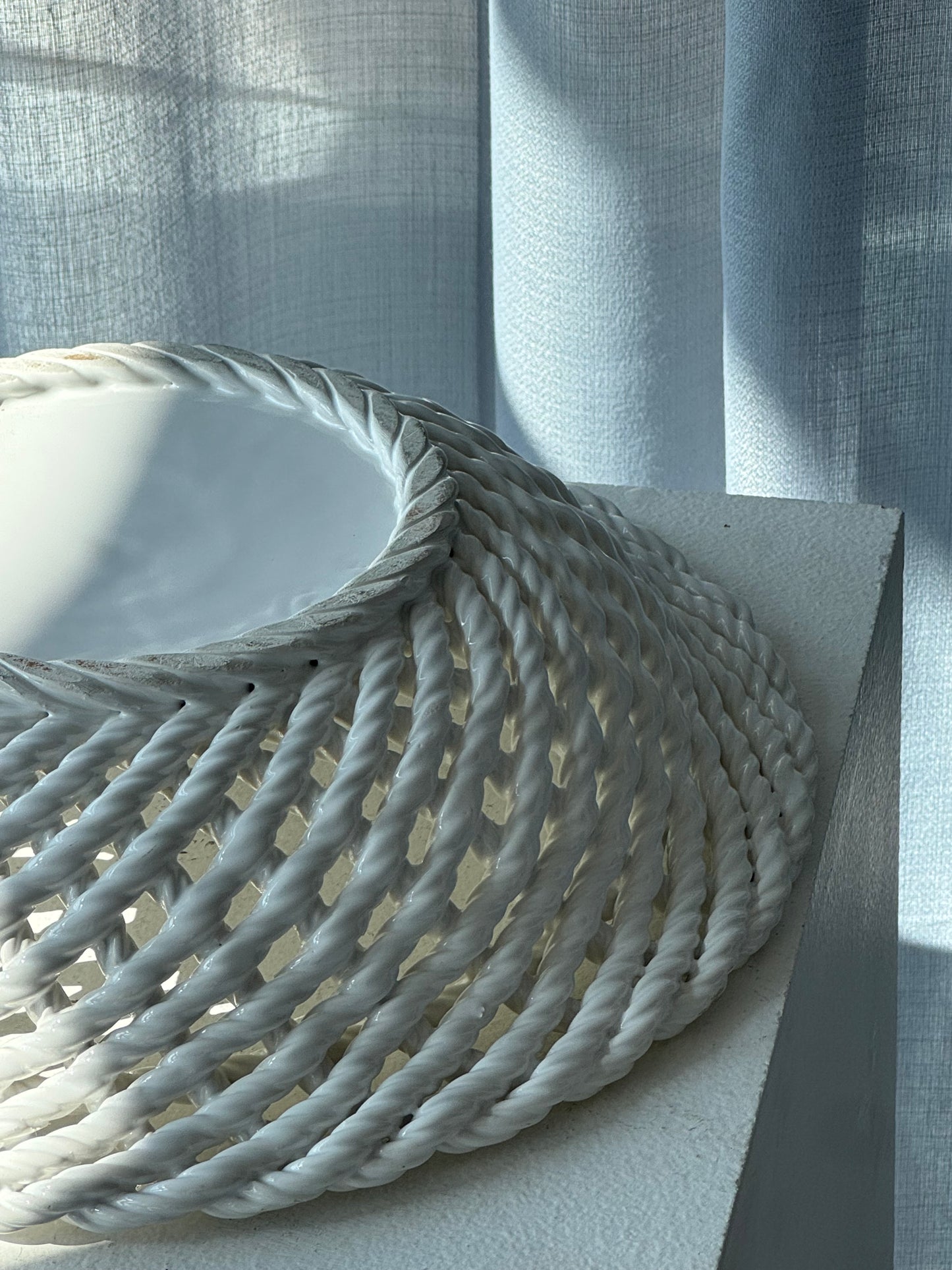 Ceramic basket