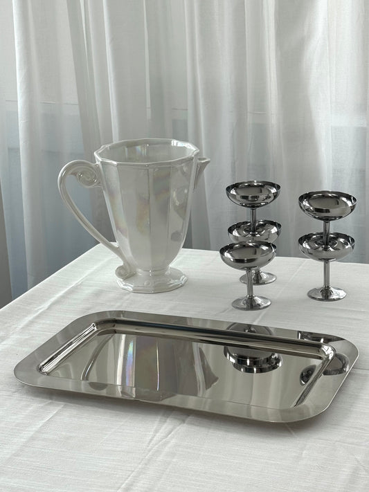 Silver plated dish