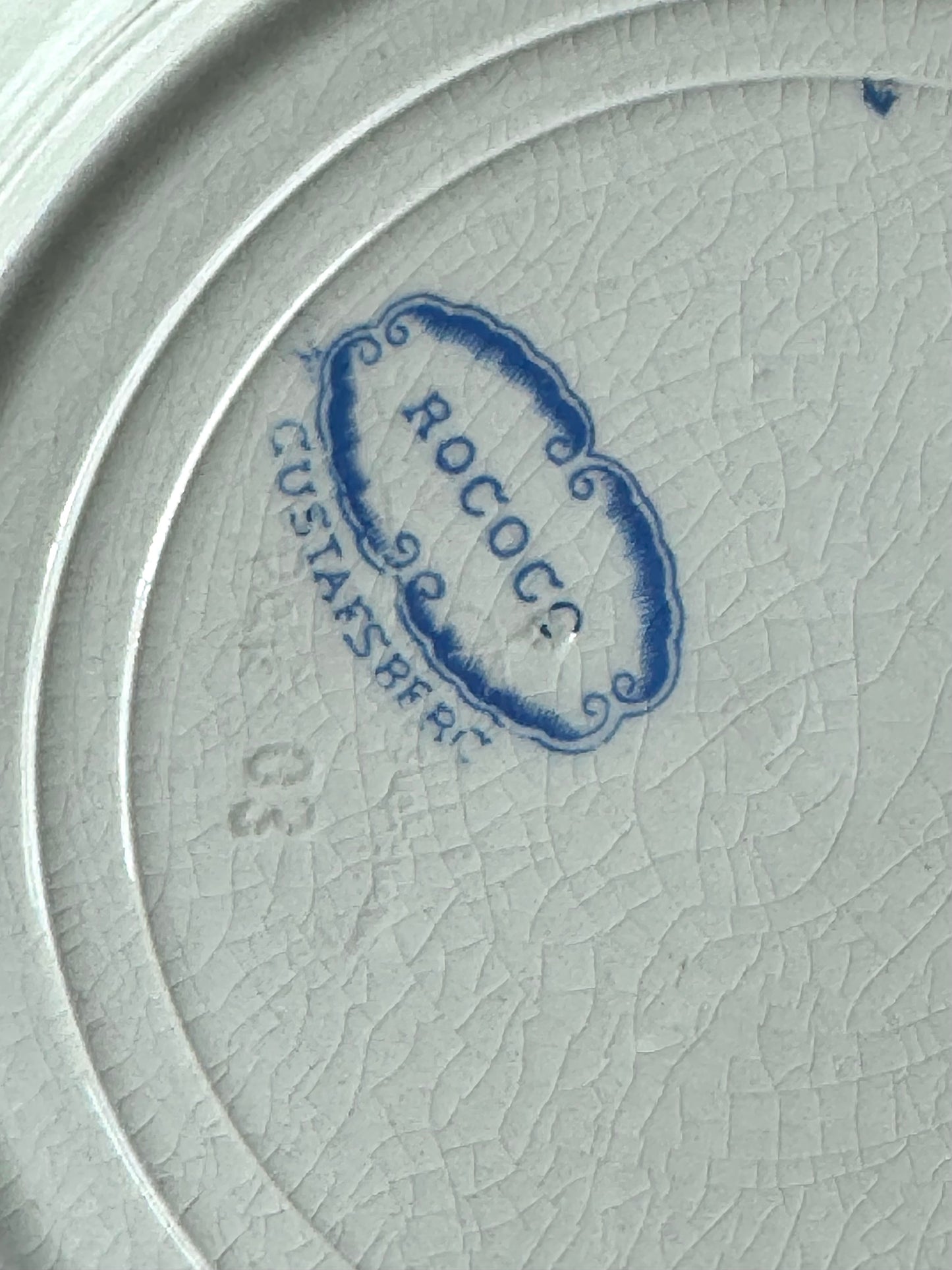 Vintage Gustafsberg plates