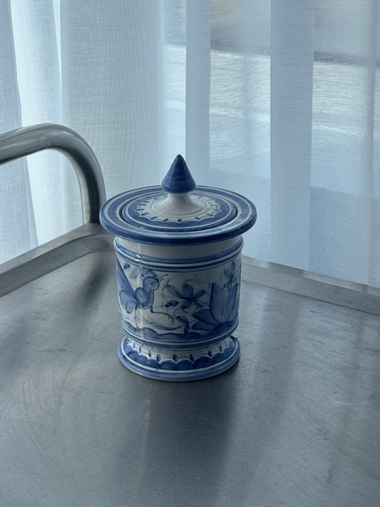 Ceramic jar with lid