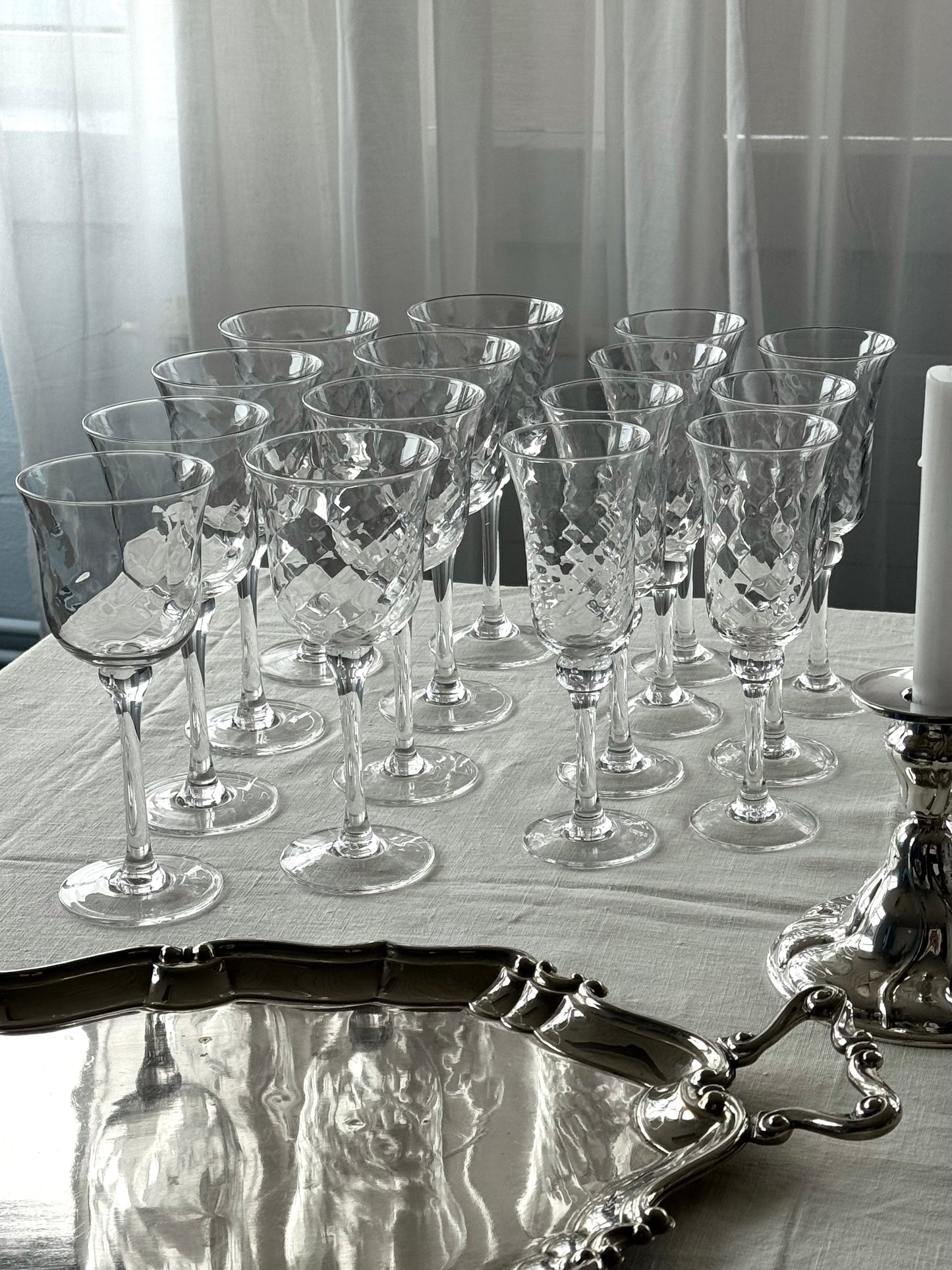 Swirling glasses
