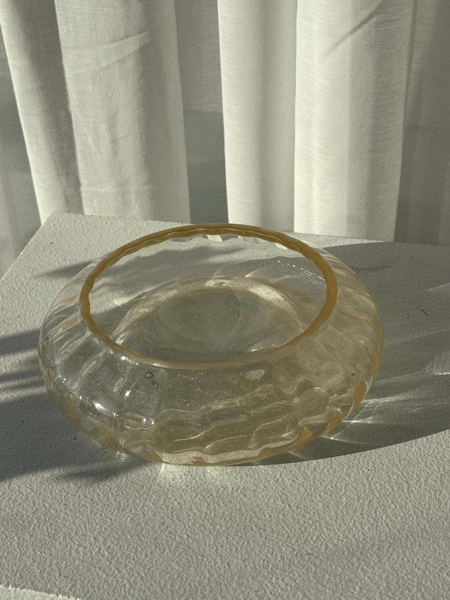 Murano doughnut bowl