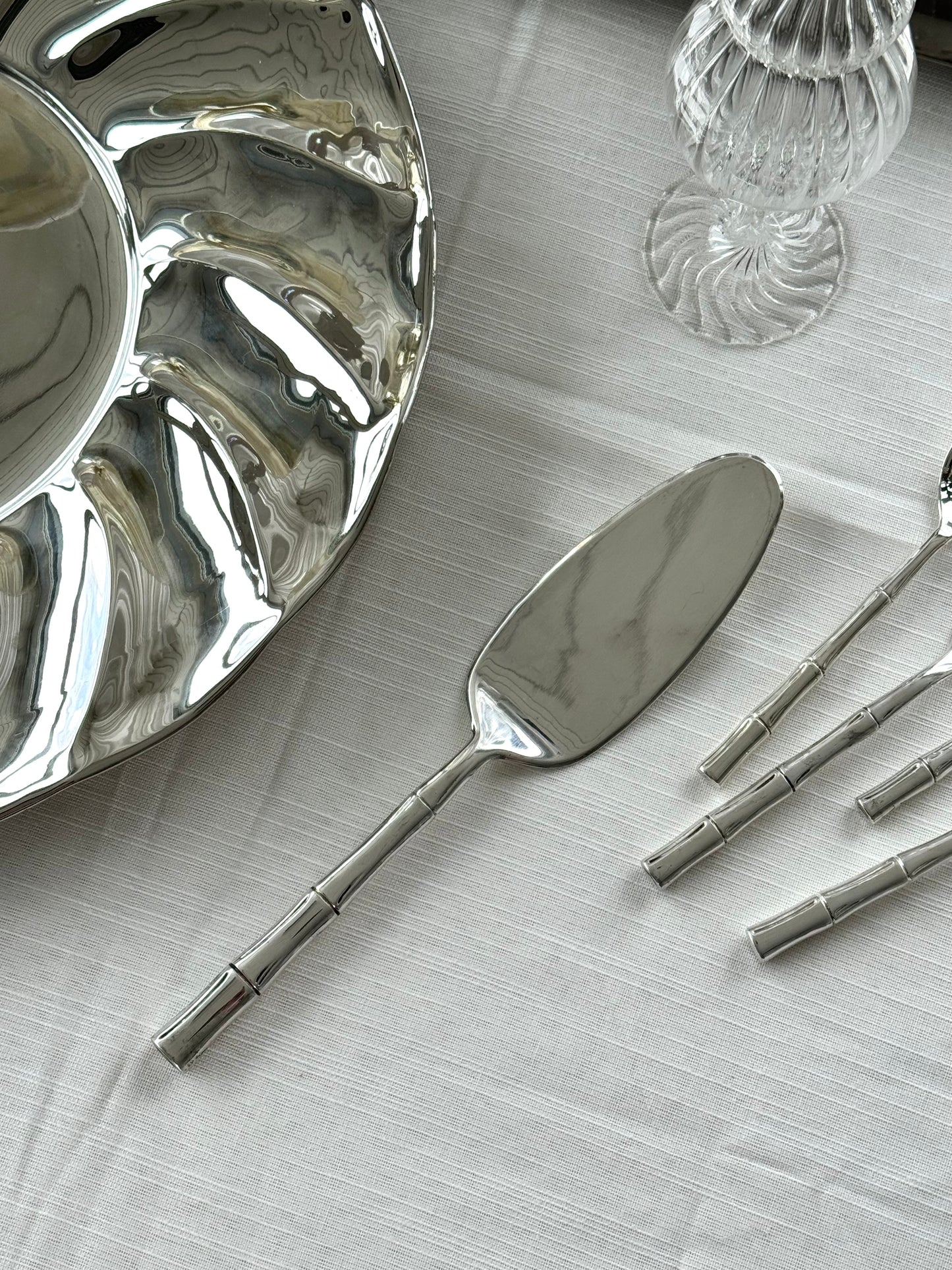 Silver plated flatware