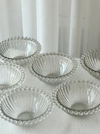Pearl edge bowls