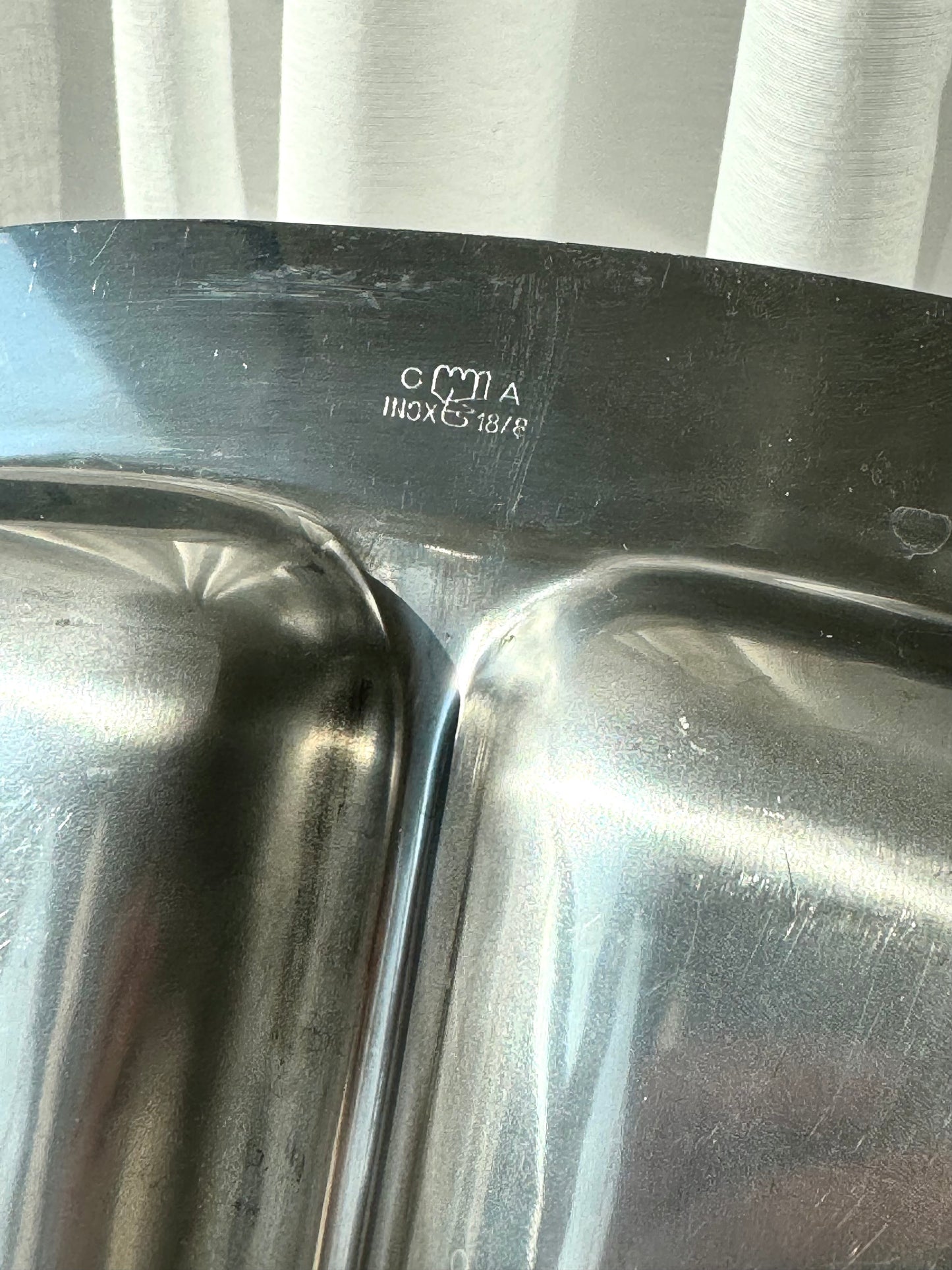 Divided Inox dish
