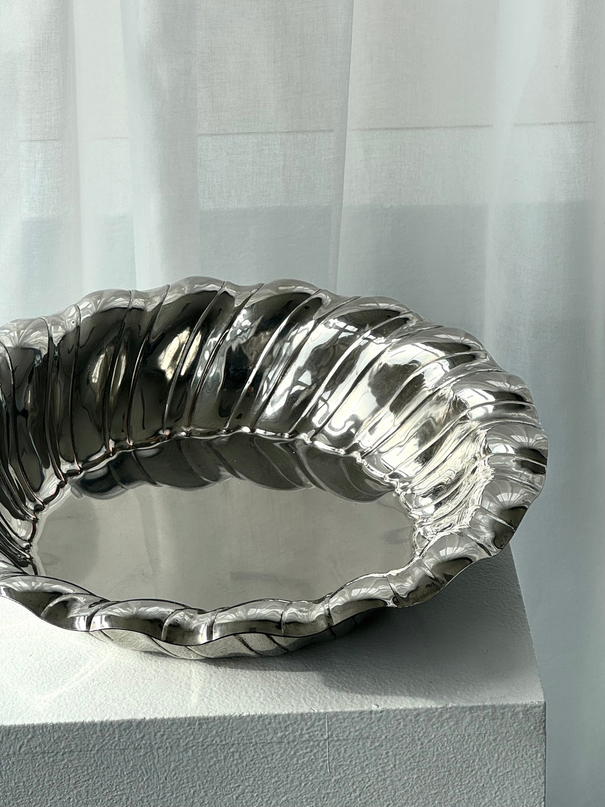 Silver plated bowl