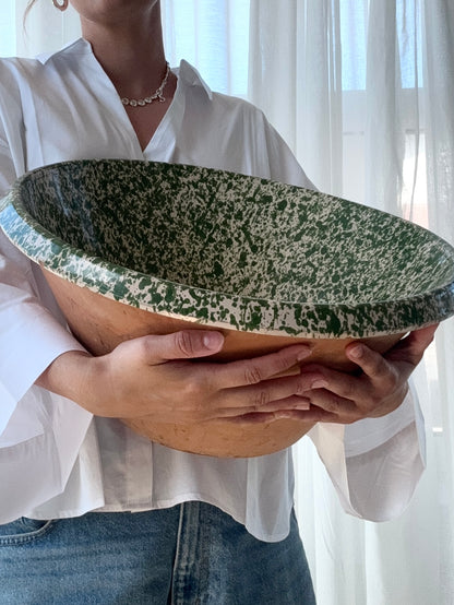 Huge Italian ceramic bowl