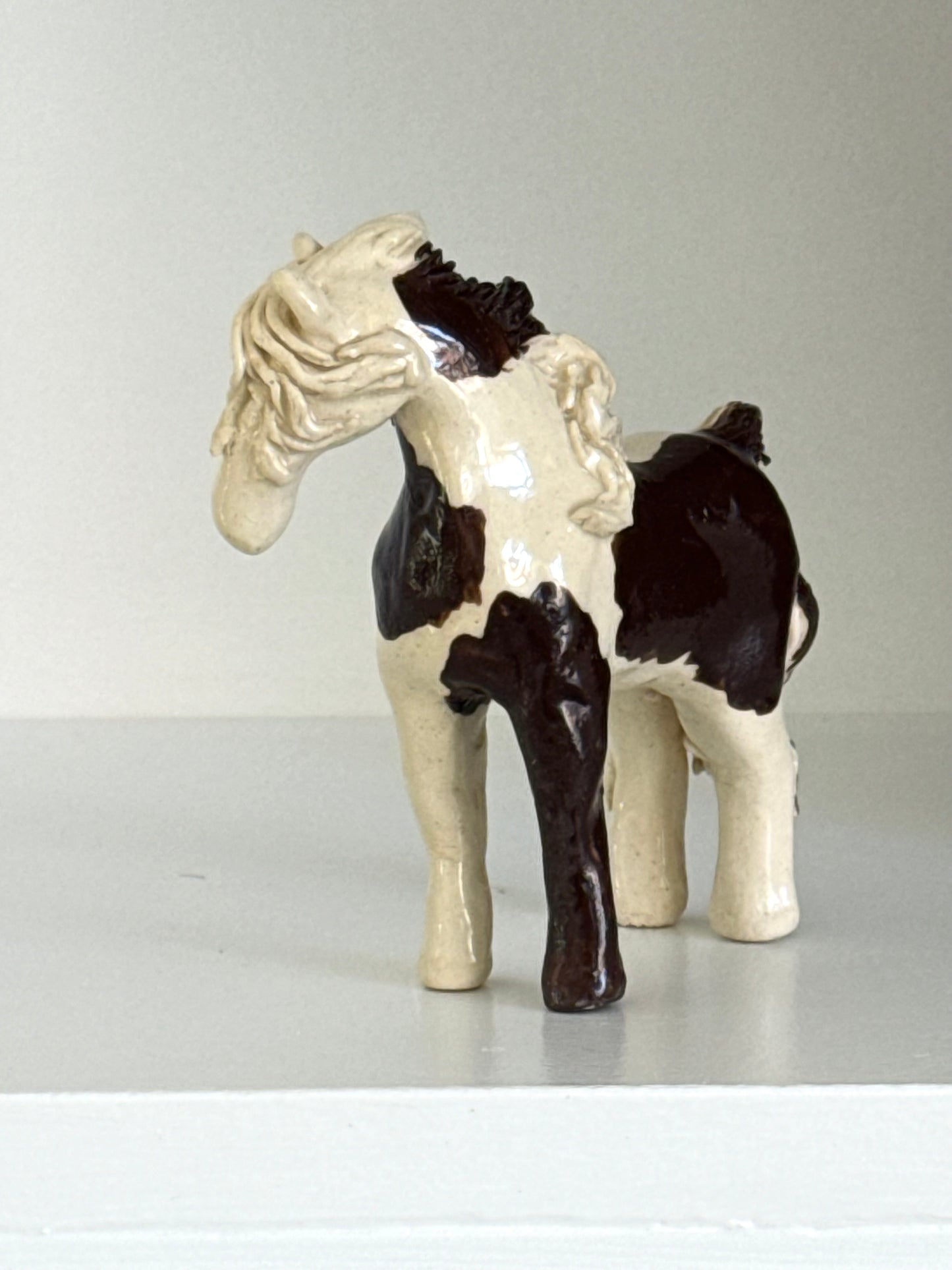 Handmade ceramic pony