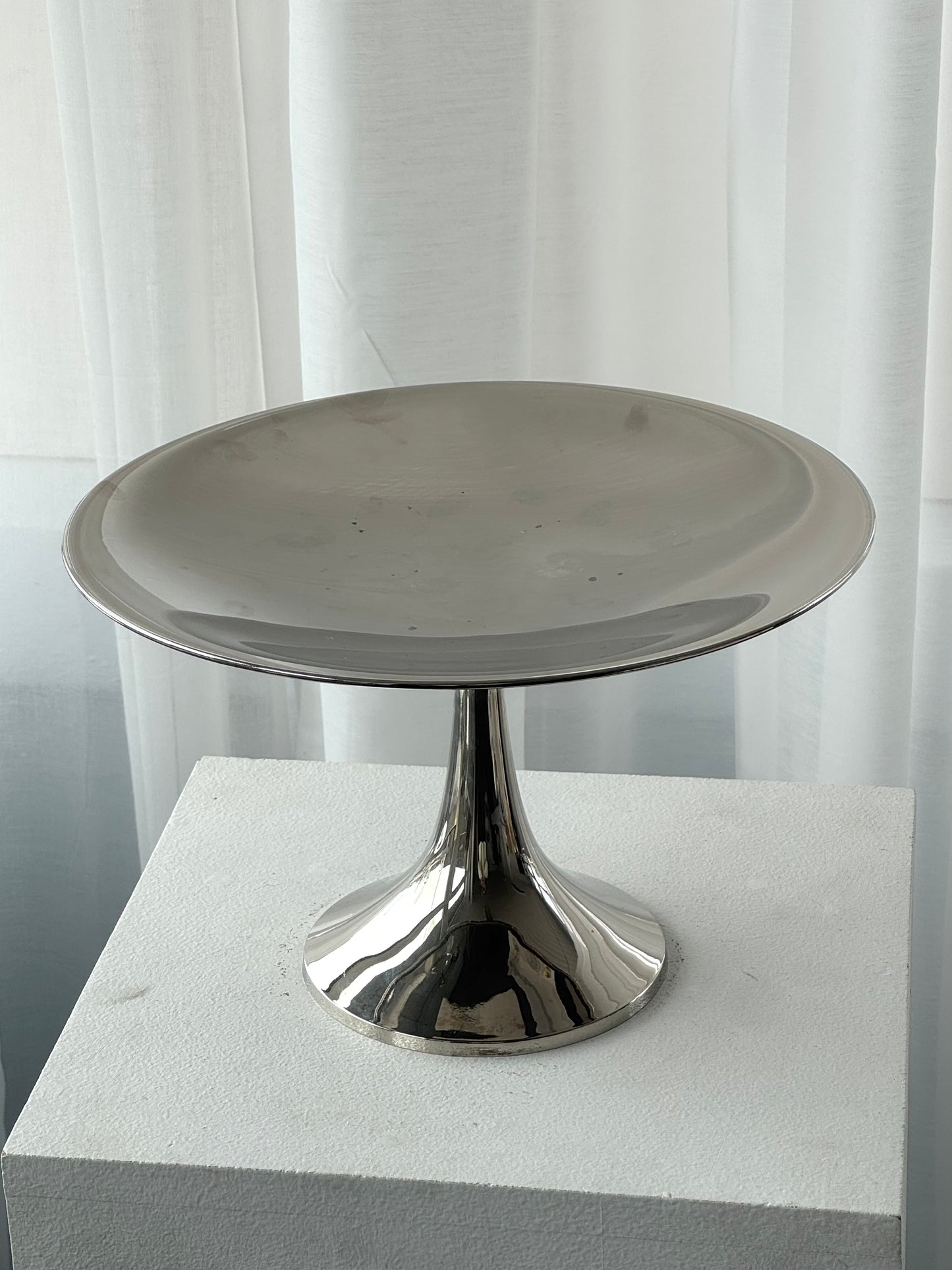 Silver plated stand