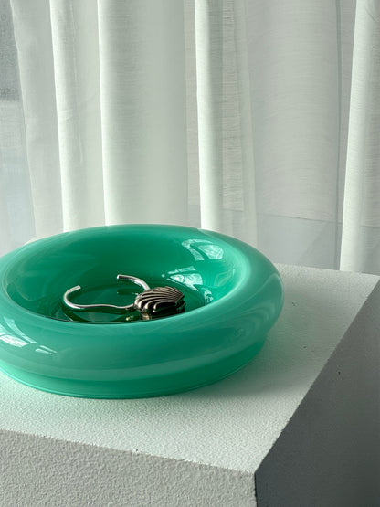 Murano bonbonniere and bowl
