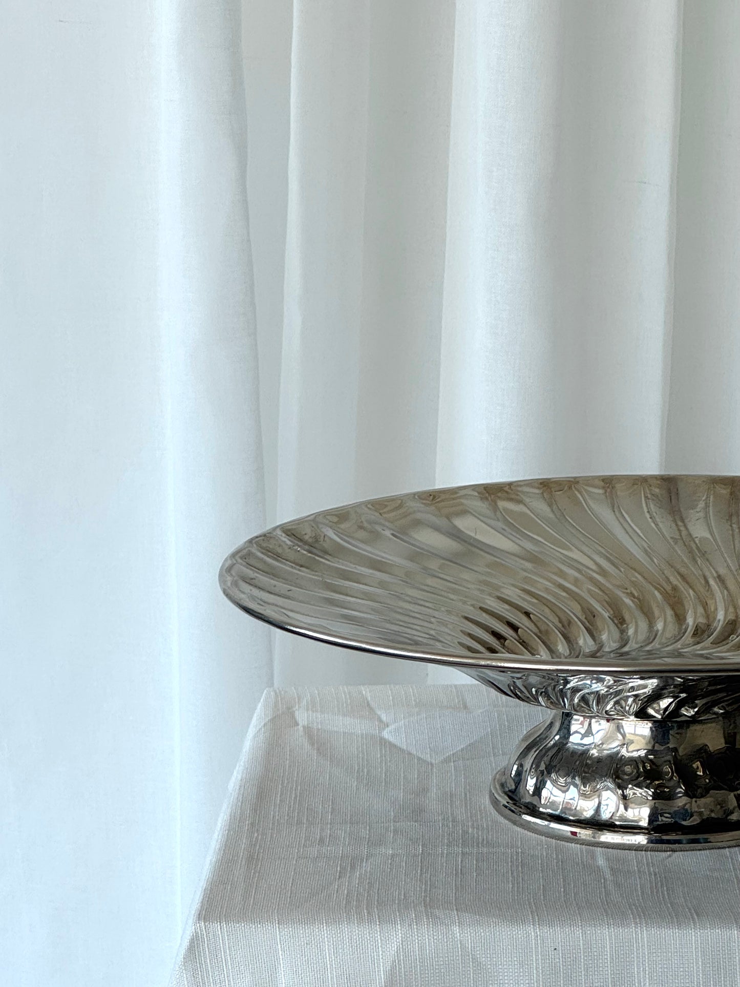 Silver plated stand
