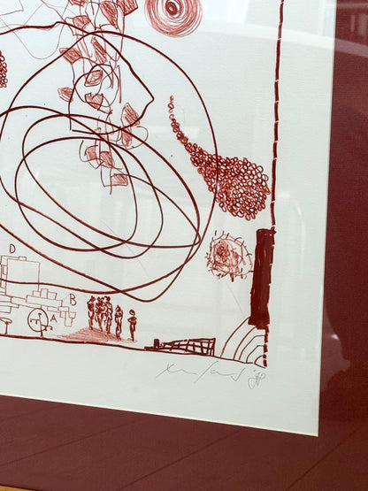 Novotel collection lithograph